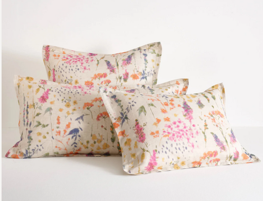 Pressed Flower Sham