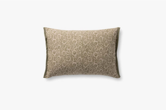 13" x 21" Pillow-Olive Floral