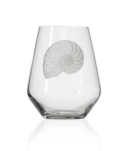 Stemless Wine Glass - Nautilus