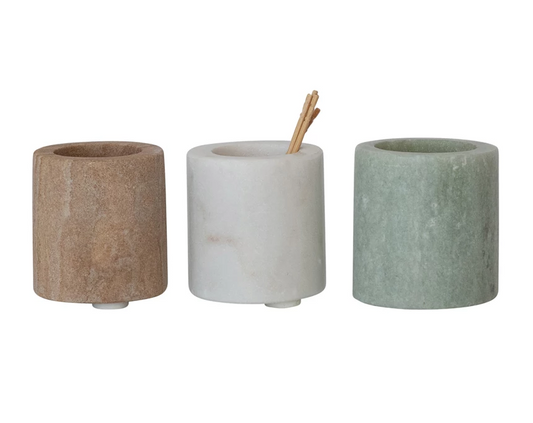 Sandstone/Marble Toothpick Holder