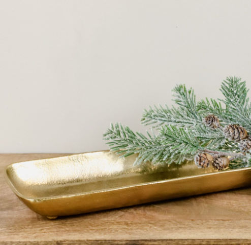 17" Golden Tray