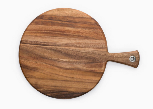 Ironwood Round Acacia Board 12" X 16"