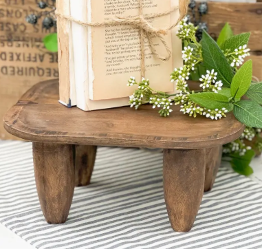 Square Primitive Stool