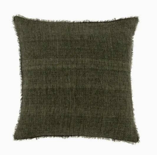 20x20 Lina Linen Pillow - Avocado