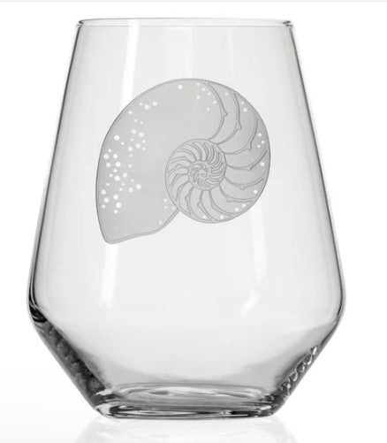 Stemless Wine Glass - Nautilus