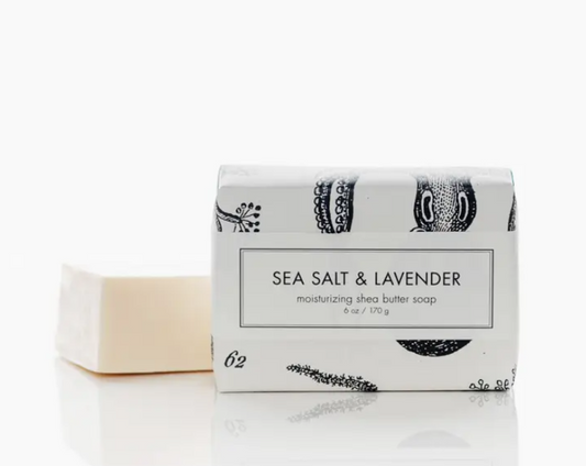 Sea Salt & Lavender Shea Butter Soap