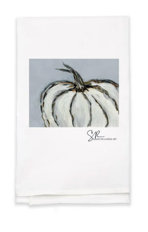 Local Tea Towels- Pumpkin
