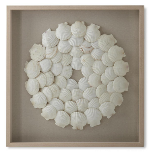 Shadowbox Framed Seashell Wall Art