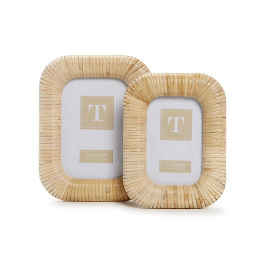 Woven Rattan Frame 4x6