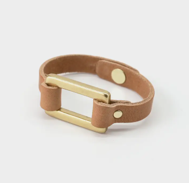 Cascade Bracelet - Natural Brass Medium