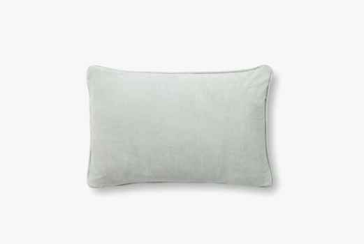 Solid Lumbar Pillow - Smoke