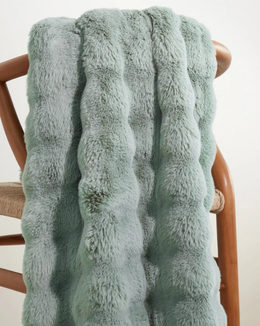 Fab Faux Throw - Mineral