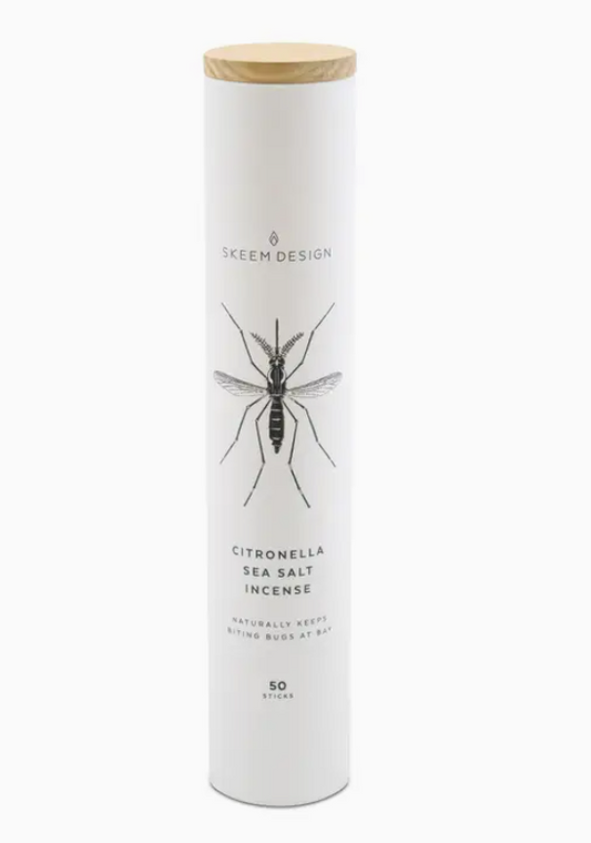 Citronella Incense, Sea Salt