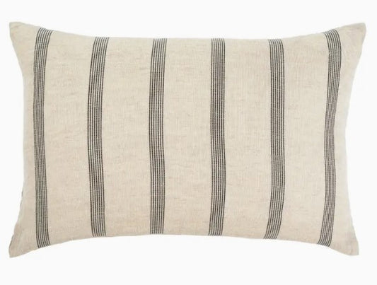 16 x 24 Valley Stripe Linen Pillow