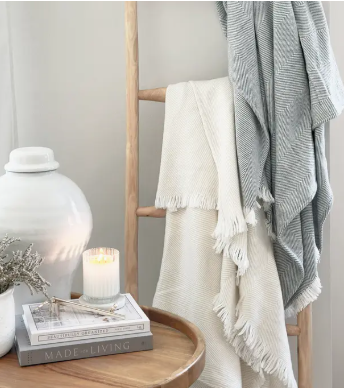 Herringbone Throw Blanket