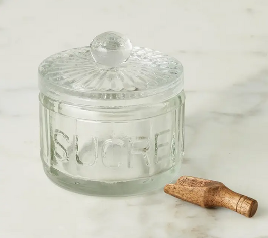 Bistro Glass Sugar Cellar