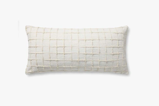 Mary Lumbar Pillow - Ivory