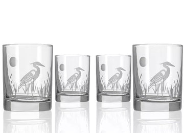 Heron 11 oz Low Ball Glass