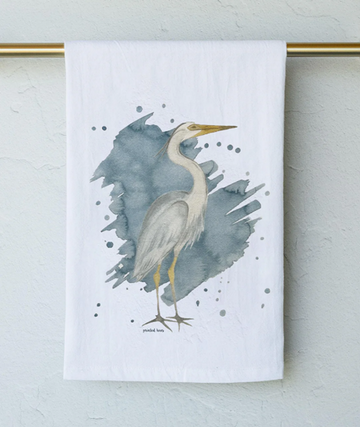 Local Tea Towels - Heron