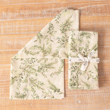 Holly Napkins- Set of 4