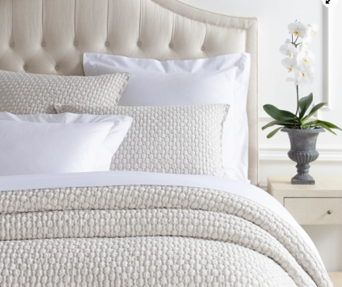 Lodi Sand Matelasse Coverlet - King