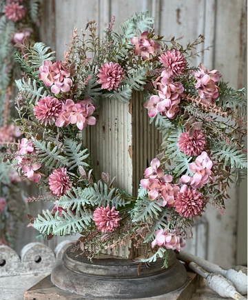 24" Midsummer Blooms Wreath