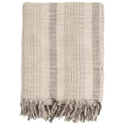 Striped Woven Throw