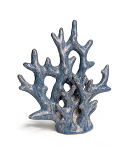 Blue Coral Sculpture
