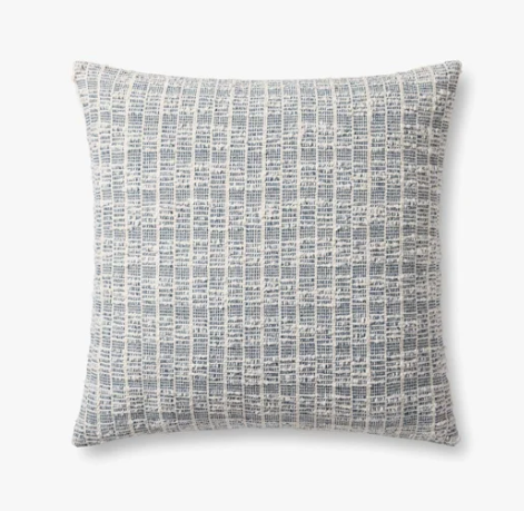 Killian Blue/White Down Pillow