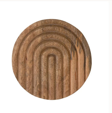 Carved Mango Trivet