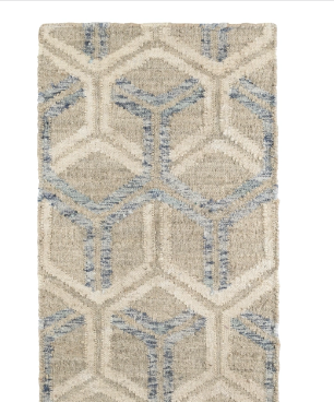 Tala Blue Handwoven Jute 2x3 Rug