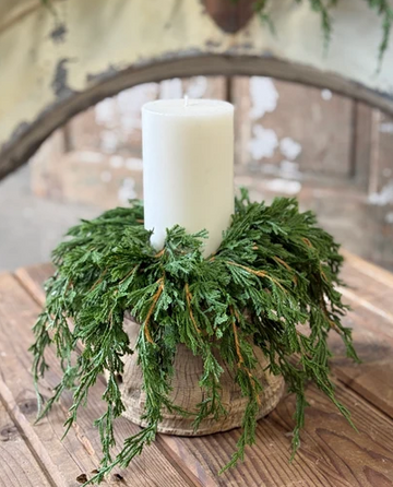 3.5" Emerald Falls Candle Ring