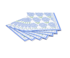 Hydrangea 3-Ply Paper Cocktail Napkins Copy