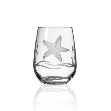 Stemless Wine Glass - Starfish