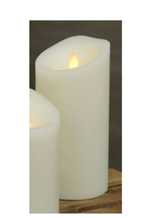 7" Wax Flameless Candle