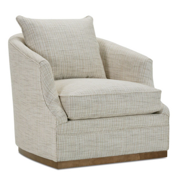 Emmerson Swivel - Grass Cloth Texture