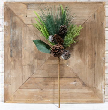 22" Pine Cone Branch Stem