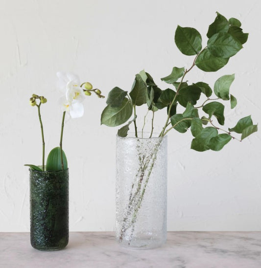 Glass Bubble Vase