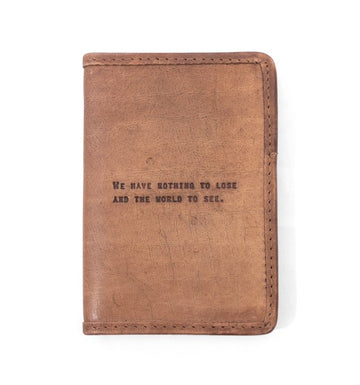 Leather Passport Cover