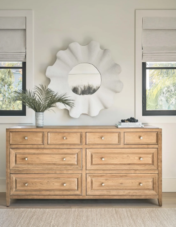 Scallop Mirror