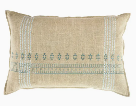 16" x 24" Mekhi Embroidered Pillow