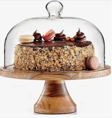 Cake Stand w Dome 4 in 1