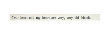 Poetry Stick:  Your Heart and My Heart