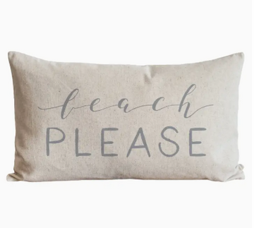 Pillow Cover - Beach Please