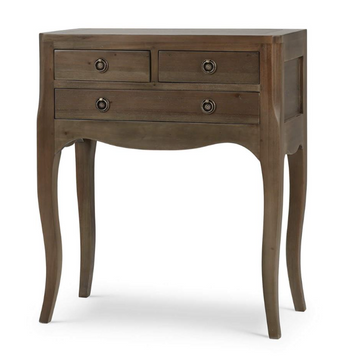Chardonnay Side Table in Straw Wash