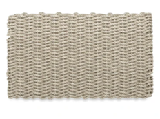 Lobster Rope Doormat - Solid Sand