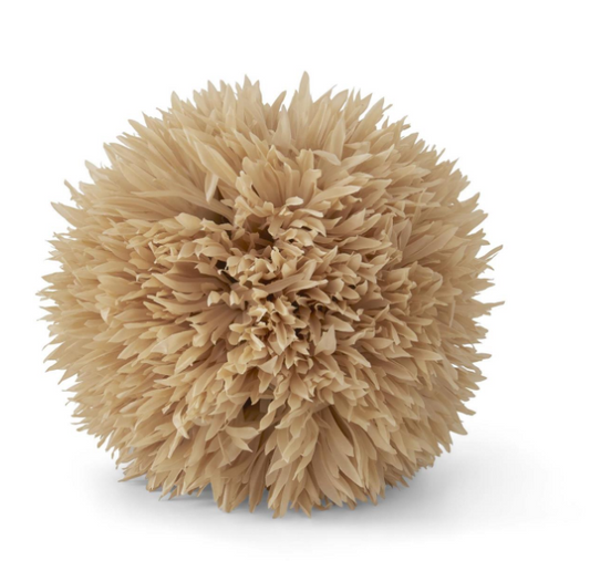 5 Inch Tan Allium Ball
