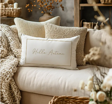 Pillow Cover - Hello Autumn