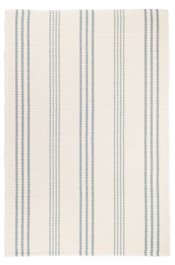 Swedish Stripe 4x6 Cotton Rug