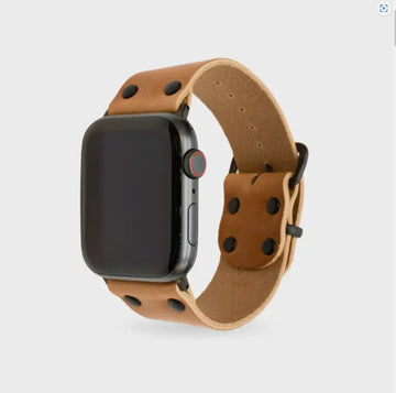Leather Apple Watch Band - Natural